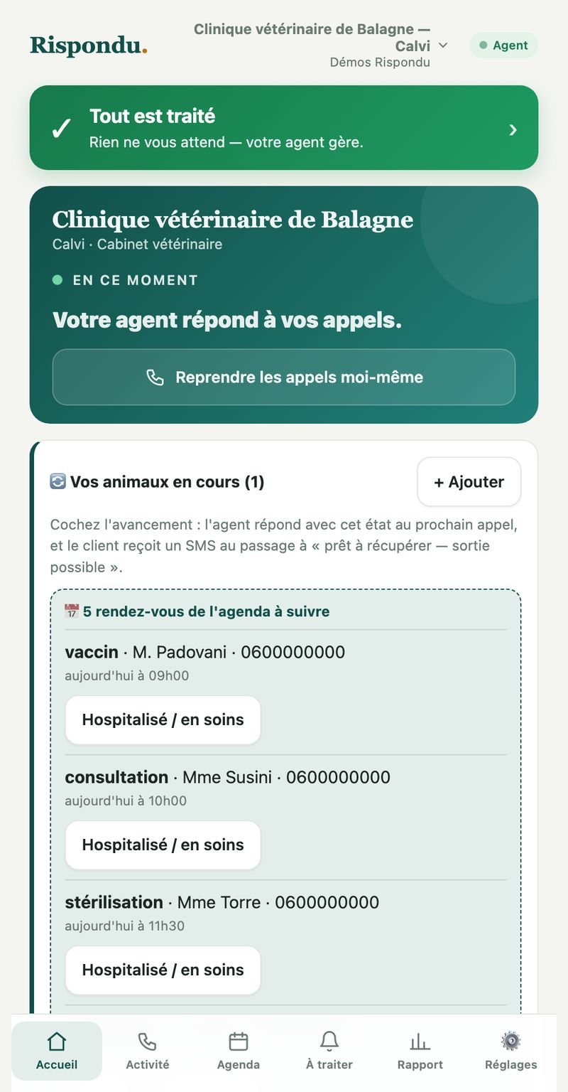 Les hospitalisations suivies — Rispondu Vétérinaire